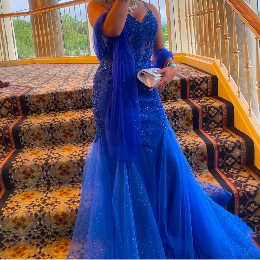 Blue prom dress Size Medium